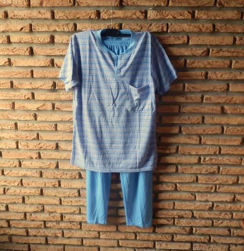 (6)- pyjama t.38 bleu - happy live -, Kleding | Dames, Pyjama's, Zo goed als nieuw, Maat 38/40 (M), Ophalen of Verzenden