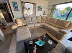 Hoeksalon met elektrische longchair en elektrische relax, Huis en Inrichting, Zetels | Complete zithoeken, Ophalen, Zo goed als nieuw