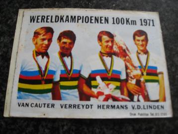 Van Cauter Vererydt Hermans VD-Linden, champion du monde 197, Enlèvement ou Envoi