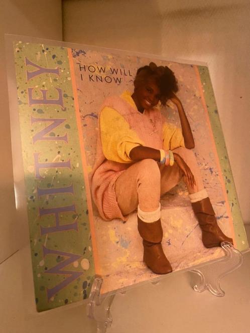 Whitney Houston – How Will I Know - Germany 1986, CD & DVD, Vinyles Singles, Comme neuf, Single, Pop, Enlèvement ou Envoi