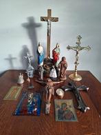 Groot lot religieuze voorwerpen 2, Antiek en Kunst, Ophalen of Verzenden