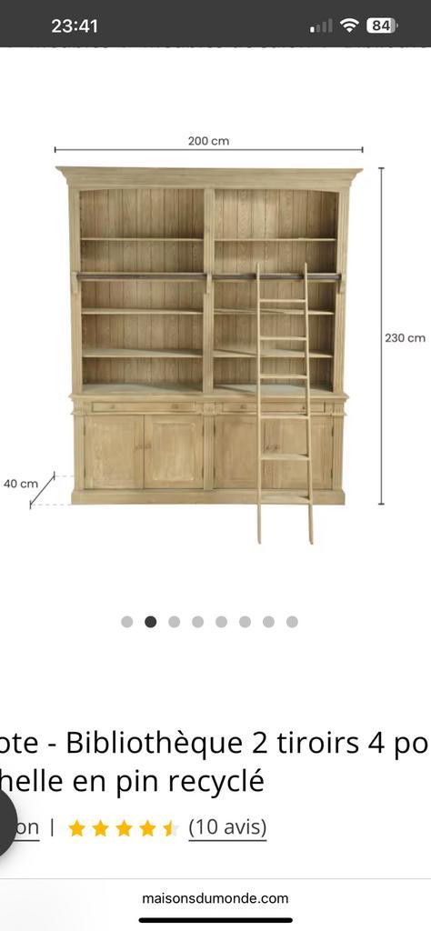 Maison du Monde boekenkast/plank, Huis en Inrichting, Woonaccessoires | Wandplanken en Boekenplanken, Zo goed als nieuw, Ophalen