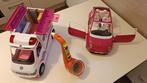 Barbie avion, ambulance et voiture, Enlèvement, Comme neuf