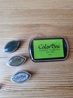 stempel inkt Colorbox, Hobby & Loisirs créatifs, Estampage, Enlèvement ou Envoi, Comme neuf, Encre, Mousse ou Porte-tampon