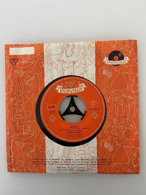 45 RPM Caterina Valente ‎– Jérémie / Une Nuit à Rio Grande, CD & DVD, Vinyles | Pop, Utilisé, Avant 1960, Autres formats, Enlèvement ou Envoi
