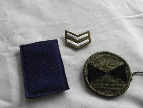 4 badges différents, Collections, Objets militaires | Général, Armée de terre, Enlèvement ou Envoi