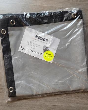 Voorraad opruiming van onze afdekzeilen! beschikbaar voor biedingen