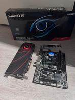 Gygabyte h87 + i5 4690 + AMD R9 290 + 6gb ram, Ophalen of Verzenden, Zo goed als nieuw, AMD