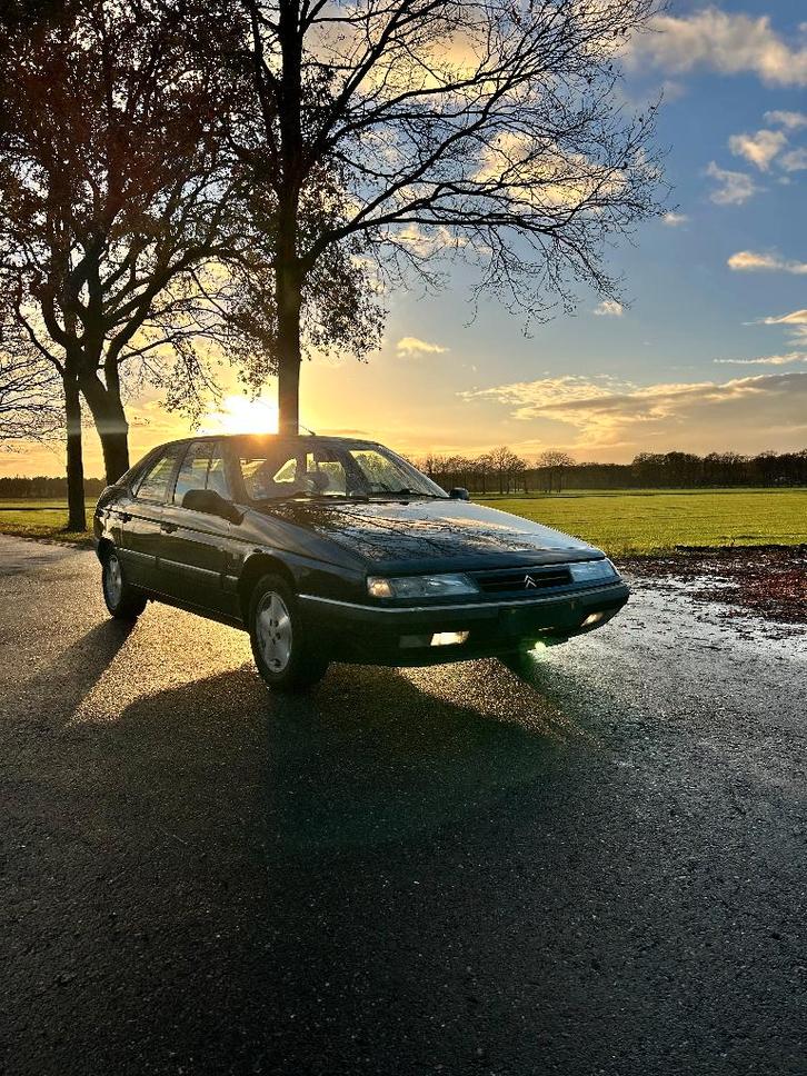 Citroën XM 2.0 Turbo C.T, Auto's, Citroën, Particulier, XM, Lederen bekleding, Benzine, Berline, 5 deurs, Handgeschakeld, Blauw