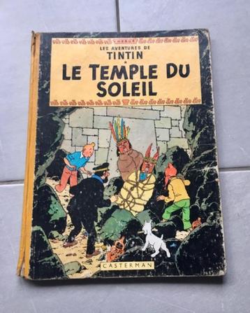  BD TINTIN - Le temple du soleil B12 1955 beschikbaar voor biedingen