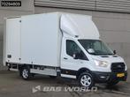 Ford Transit 130pk Laadklep Zijdeur Bakwagen Airco Cruise Ca, Stof, Euro 6, 4 cilinders, Wit