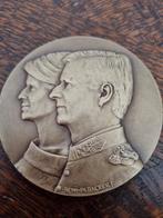 Bronze medaille Pilipe en Mathilde, Postzegels en Munten, Ophalen of Verzenden, Brons