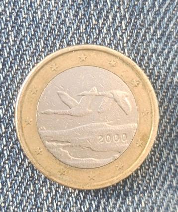 Zeldzame munt 1€ Finland beschikbaar voor biedingen