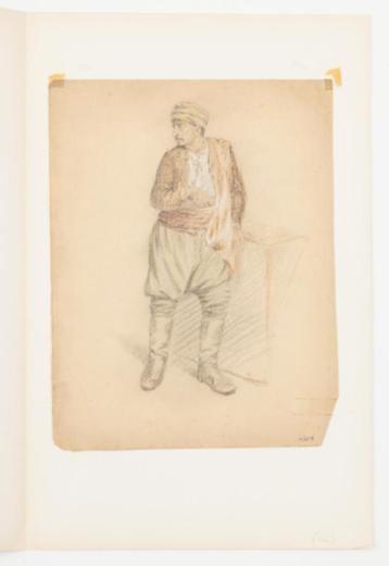 Cesar De Cock (1823-1904): Montenegrijns type (27 x 34 cm) beschikbaar voor biedingen