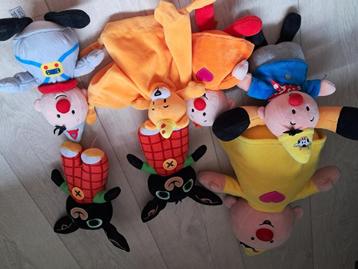 Knuffels bumba en bing  beschikbaar voor biedingen
