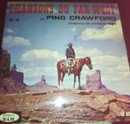 Vinyl 45trs - ping Crawford - chansons du far-west, CD & DVD, Vinyles | Country & Western, Utilisé, Enlèvement ou Envoi