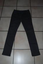 Jeans en coton gris Coupe skinny moulante T164 Très bon!, Fille, TQF Collection, Utilisé, Enlèvement ou Envoi