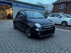 Fiat 500 1.2i Pop Star MTA, 4 deurs, USB, Leder en Stof, Zwart