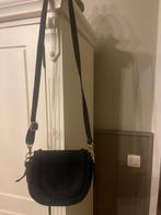 Sac à main en daim noir. En très bon état, Enlèvement ou Envoi, Comme neuf