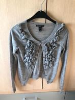 Grijze gilet met details aan de voorkant, Enlèvement ou Envoi, Taille 36 (S), Comme neuf, Mango