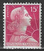 Frankrijk 1955/1959 - Yvert 1011 - Marianne de Muller (PF), Timbres & Monnaies, Timbres | Europe | France, Envoi, Non oblitéré