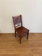 12 thonet horeca HUTTEN antieke stoelen bistro met PRINT lot, Ophalen of Verzenden