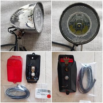 licht voor fiets met dynamo (optionele kabel van 2 m) beschikbaar voor biedingen