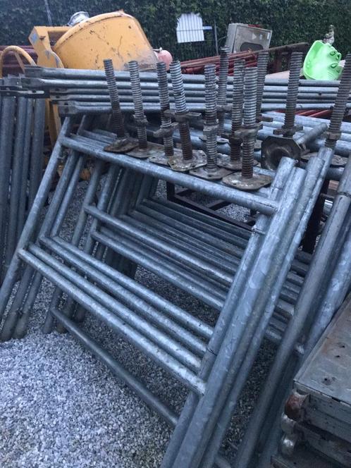 Te koop : galva gevelstelling + materialen, Doe-het-zelf en Bouw, Steigers, Gebruikt, Ophalen