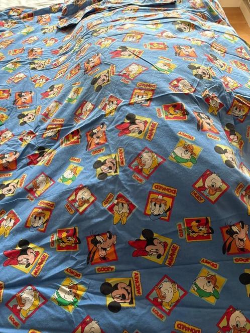 1 persoonsdekbedovertrek micky mouse, Huis en Inrichting, Slaapkamer | Beddengoed, Zo goed als nieuw, Dekbedovertrek, Eenpersoons