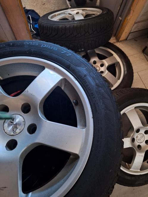 ️ 4 velgen+goede 5-gaats banden van het merk 205/65 R16 ️, Auto diversen, Autosport-onderdelen, Zo goed als nieuw, Ophalen