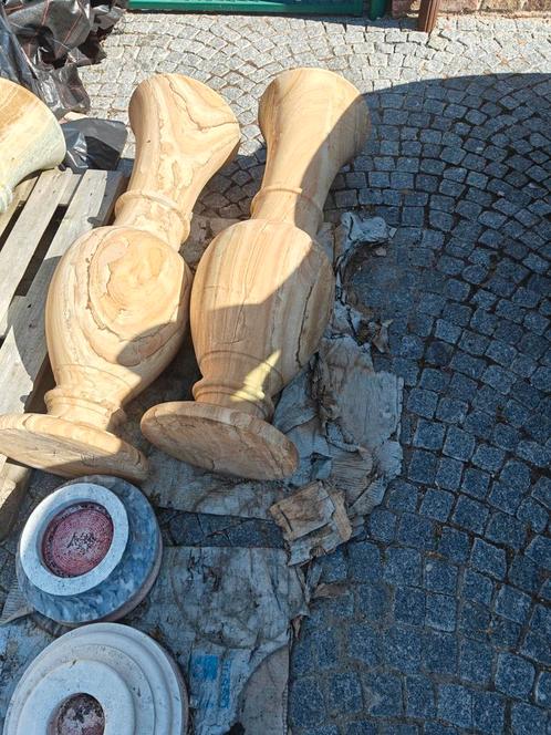 groot lot marmer, Tuin en Terras, Tuinbeelden, Zo goed als nieuw, Ophalen of Verzenden