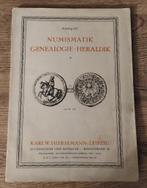 Numismatique | Généalogie héraldique - Catalogue 655, Enlèvement ou Envoi, Livre ou Ouvrage de référence