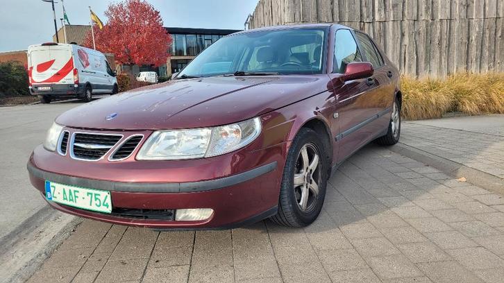 saab 9-5 2.0i AUTOMAAT AL GEKEURD ROOS FORM FULL OPTIONS, Auto's, Saab, Bedrijf, Te koop, Saab 9-5, ABS, Airbags, Airconditioning