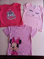 3 leuke t-shirts meisje maat 104, Kinderen en Baby's, Kinderkleding | Maat 104, Meisje, JBC, Ophalen of Verzenden, Zo goed als nieuw