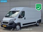 Peugeot Boxer 140PK L3H2 Airco Cruise CarPlay Parkeersensore, Auto's, Achterwielaandrijving, Gebruikt, Euro 6, Wit