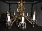 luchter in kristal, Huis en Inrichting, Lampen | Kroonluchters, Ophalen of Verzenden, Gebruikt, Eigen tijds
