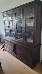 salle à manger en bois exotique, Enlèvement, Utilisé