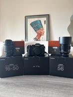 FujifilmX-T5 + XF 56 mmF1.2 R + XF 16-50 mmLM WR + ND Nano-X, Audio, Tv en Foto, Ophalen, Gebruikt, 40 Megapixel, Fuji