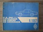 Catalogues pièces Renault Floride et Caravelle R.1092, Auto diversen, Handleidingen en Instructieboekjes, Verzenden