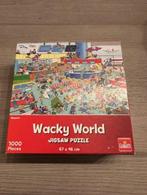 Lot de 1000 puzzles Wacky World (n 1251a), Hobby & Loisirs créatifs, 500 à 1500 pièces, Puzzle, Utilisé, Enlèvement ou Envoi