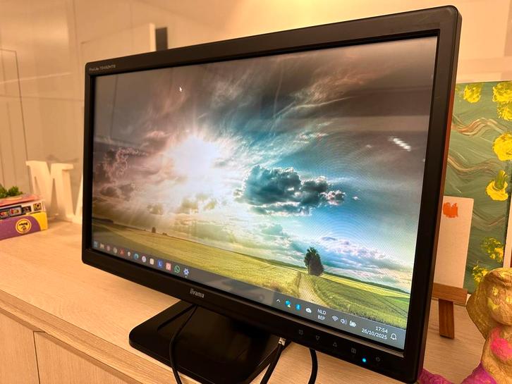 iiyama pro lite T2452MTS, Computers en Software, Monitoren, Zo goed als nieuw, HDMI, VGA, Ophalen