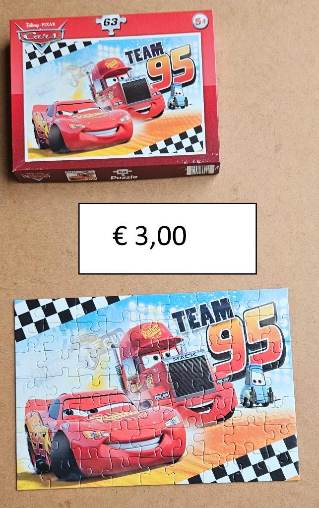 kinderpuzzels, Kinderen en Baby's, Speelgoed | Kinderpuzzels, Zo goed als nieuw, Meer dan 50 stukjes, Ophalen of Verzenden