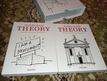 589) architectural theory Taschen box 2 boeken (engelstalig) beschikbaar voor biedingen