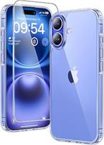 beschermhoes voor iPhone 16 met 2 screenprotectors, Telecommunicatie, Verzenden, Nieuw, Hoesje of Tasje