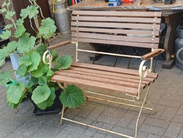 tuinbankje - terrasbankje beschikbaar voor biedingen