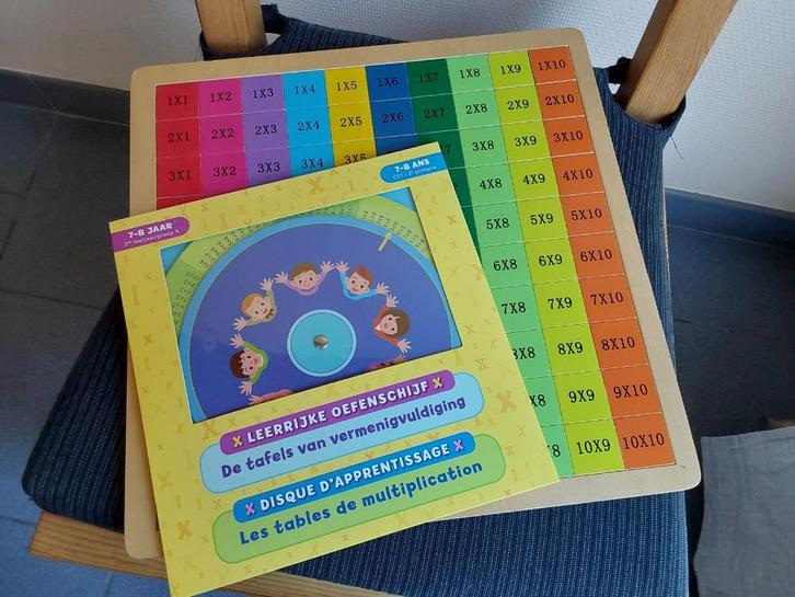 Tafels van vermenigvuldiging 2de leerjaar : ), Kinderen en Baby's, Speelgoed | Educatief en Creatief, Gebruikt, Rekenen, Ontdekken