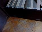 bed slaapkamer, Huis en Inrichting, Slaapkamer | Bedden, Ophalen, Gebruikt, Eenpersoons, Bruin