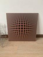 Vintage ikea art Kopparfall : Illusion 46 cm x 46 cm, Ophalen of Verzenden