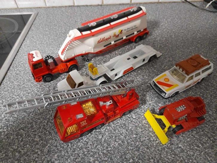 Vintage matchbox auto's, Antiek en Kunst, Antiek | Speelgoed, Ophalen of Verzenden