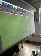 200x150cm projector scherm, Audio, Tv en Foto, Projectieschermen, Ophalen of Verzenden, Handmatig, Zo goed als nieuw